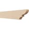 Ekena Millwork 4in. W x 8in. H x 36in. L Ridgewood Woodgrain TimberThane Rafter Tail, Primed Tan RFTUR04X08X36RIDRCPR - alternate 1